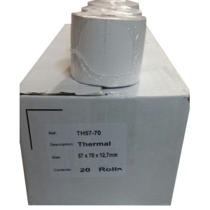 Thermal Credit Card Till Roll 57x70mm